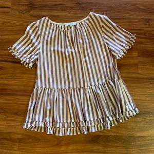 Madewell Striped Top - Never Worn